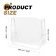 thumbnail image 2 of Funda de Silla de Salón Uxcell 19"x15"x5", Protector de Respaldo de Silla Transparente (Cuadrado, Blanco), 2 of 6