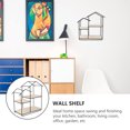 thumbnail image 4 of FONDOTIN 1Set Wall Shelf Wall Storage Solid Wood for Recipients, 4 of 5