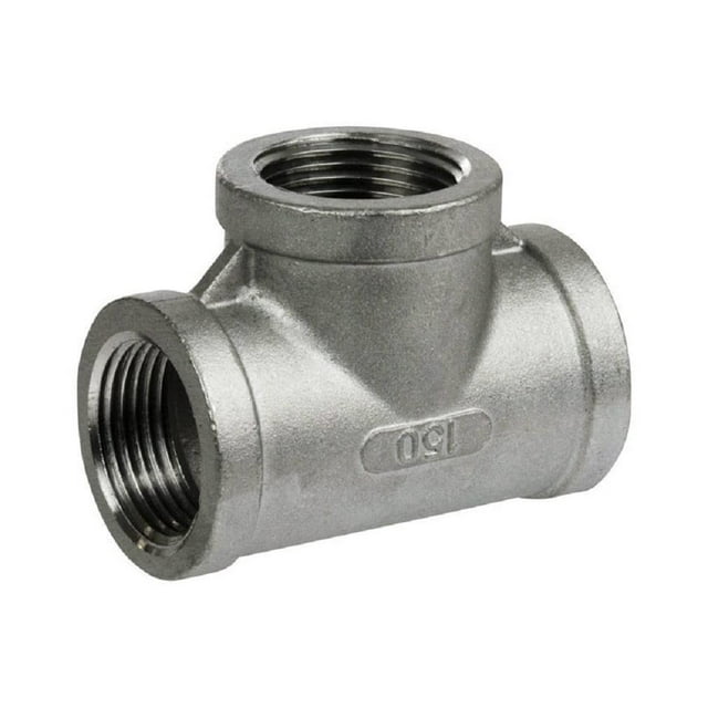 Conexión para manguera Smith Cooper Steel Tee de 1.5 pulgadas FPT