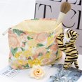 thumbnail image 2 of LAICAIW Travel Makeup Bags Large Zipper Pouch, Peony Yellow, 2 of 7