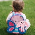 thumbnail image 2 of Wangscanis Stuffed Cartoon Bunny Dolls Plush Rabbit Toy with Retractable Pulling Ears, 2 of 8
