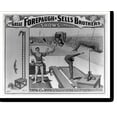 thumbnail image 2 of Historic Framed Print, The great Forepaugh & Sells Brothers shows combined. Phenomenal acts of contortion, 17-7/8" x 21-7/8", 2 of 9
