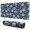 Pioneer Flower Floral-2, variant on Long Mouse Pads for Desk,Pioneer Flower Floral Print Pattern Desk Mats on Top Of Desks, Desk Mouse Pad Extra Large with 3mm Non-Slip Base and Stitched Edge for Gaming,Office,Work,Home 31.5"x11.8"