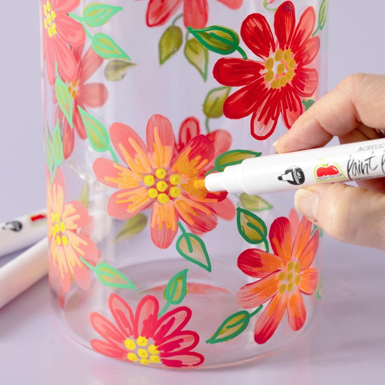Apple Barrel Multi-Surface Paint Pens, 24-Piece Medium Tip Set photo 7