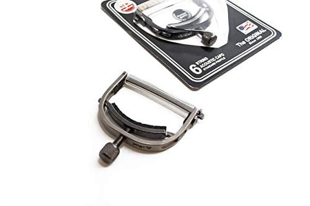 Paige 6-String Standard Guitar Capo - Made in the USA,- Premium Capo for Acoustic Guitars