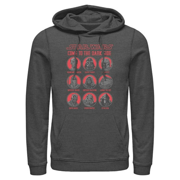 Mens Star Wars Dark Side Unite Lightweight Hoodie