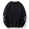 thumbnail image 3 of Loose-Fit Men's Cotton-Blend Crewneck Sweater, 3 of 6
