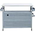 thumbnail image 5 of Stainless Steel Top Outdoor Storage Table with Open Shelf for Quick Access Items in Outdoor Kitchens, 5 of 5