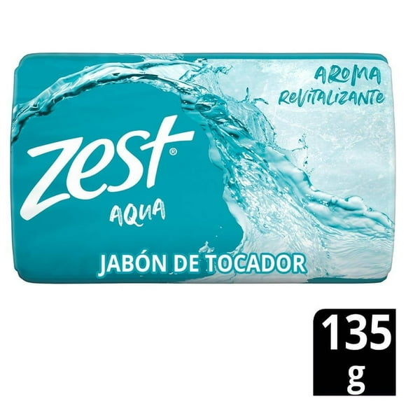 Jabón en barra Zest aqua 135 g