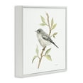 thumbnail image 4 of Stupell Industries Bird on Simple Branch Animals & Insects Painting White Framed Art Print Wall Art, 17 x 17, 4 of 10