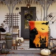 thumbnail image 7 of Black Cat Garden Flag 12 x 18 Halloween Cat with Green Eyes Decorative Flags for Outside Yard Decor Double Sided, 7 of 7