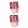 thumbnail image 2 of Injueey 50 Uds. De tazas para cupcakes, papel de aluminio de doble cara, revestimientos desechables para muffins, tazas pequeñas para pudín Type1 NO1 Injueey CBP104670, 2 of 5