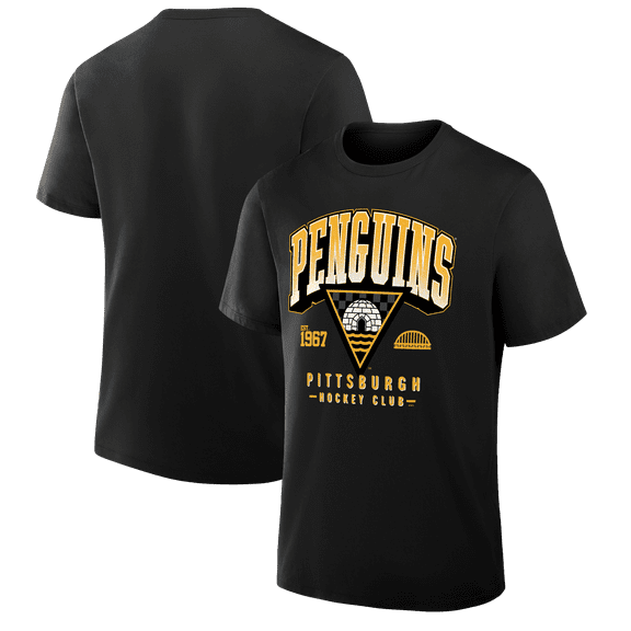 Men's Fanatics Black Pittsburgh Penguins Legacy T-Shirt