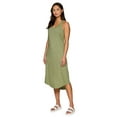 thumbnail image 3 of RBX Active Women's Cotton Modal Slub Midi Dress, 3 of 4