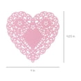 thumbnail image 4 of Heart Doilies, Pink, 4", Pack Of 100, 4 of 4