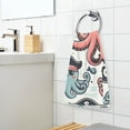 thumbnail image 5 of Cute Cartoon Octopus Cotton Face Towels Absorbent Hand Towel Soft Bathroom Towel for Kitchen Hotel Decoration, 5 of 7