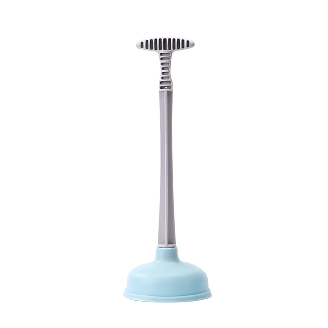 Yhmxh Decoración del baño Desatascador de tuberías de inodoro y alcantarillado, herramienta de succión doméstica para inodoros, cocinas, baños, desagües y bañeras obstruidos.