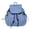 Blue, variant on Family Outing Bag 12.6 Inch Polyester Y2K Large Capacity for Shopping Outdoor Daily Use (White Black)