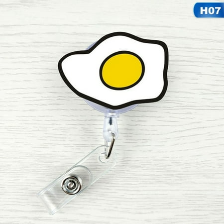 KABOER Cute Cartoon Anime Key Card Holder Belt Clip Reel Id Badge Retractable