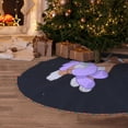 thumbnail image 5 of Defioc Bluey for Christmas Tree Skirt Snowman Xmas Tree Skirt Farmhouse Christmas Decorations Tree Mat for Holiday Party Decor-36", 5 of 6