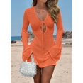 thumbnail image 3 of Traje de baño con cobertura ANRABESS, traje de baño de ganchillo, vestido de playa para mujer, 3 of 7