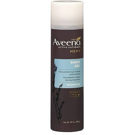 Aveeno Active Naturals Men's Shave Gel, 7 oz - Walmart.com