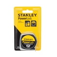 thumbnail image 4 of Stanley Tools Die Cast Tape Rule Decimal-Fraction 1/2" x 12ft Yellow 1/32" Graduation 33272, 4 of 8