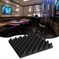 thumbnail image 2 of Flameretardant soundproof selfadhesive insulation for home studio 30x30x2.5 cm, 2 of 5