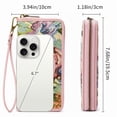 thumbnail image 4 of GAEKEAO Womens Wallet RFID Blocking Zip Around Wristlet Wallets, 4 of 7