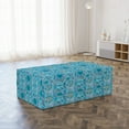 thumbnail image 3 of Abstract Foldable Mattress, Modern Geometric Mosaic, 78.7" x 47.2", Sky Blue Multicolor, by Ambesonne, 3 of 6