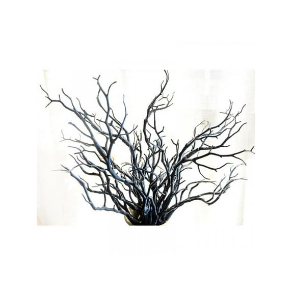 Topumt 3Pcs Elegant Plastic Artificial Dried Branch Home Plants Decoration