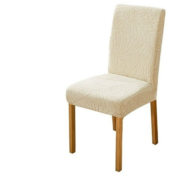 1/2/4/6PCS Waterproof Jacquard Chair Cover Elastic Dining Room Chair Case Protector For Kitchen Hotel Wedding