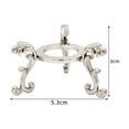 thumbnail image 2 of pdqouc Gold Crystal Ball Stand Set, Display Holder for Meditation Spheres and Natural Stones, Decorative Shelf Organizer, Unique Mother’s Day Home Gift, 2 of 8
