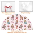 thumbnail image 4 of Lsque Hello Easter Print Christmas Tree Skirt, Tree Skirt with Ties or Velcro, Perfect for Holiday Decorations, Halloween, and New Year-30", 4 of 7