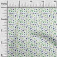 thumbnail image 2 of oneOone Polyester Spandex Pear Green Fabric Alphabet Sewing Material Print Fabric By The Yard 56 Inch Wide, 2 of 5
