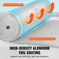 thumbnail image 3 of VEVOR Double Reflective Insulation Roll Foam Core Radiant Barrier 48 in x 50 ft, 3 of 9