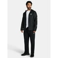 thumbnail image 3 of Reebok Men and Big Men's Jersey Lined Windbreaker Jacket with Hood, Lightweight, Sizes S-3XL, 3 of 6