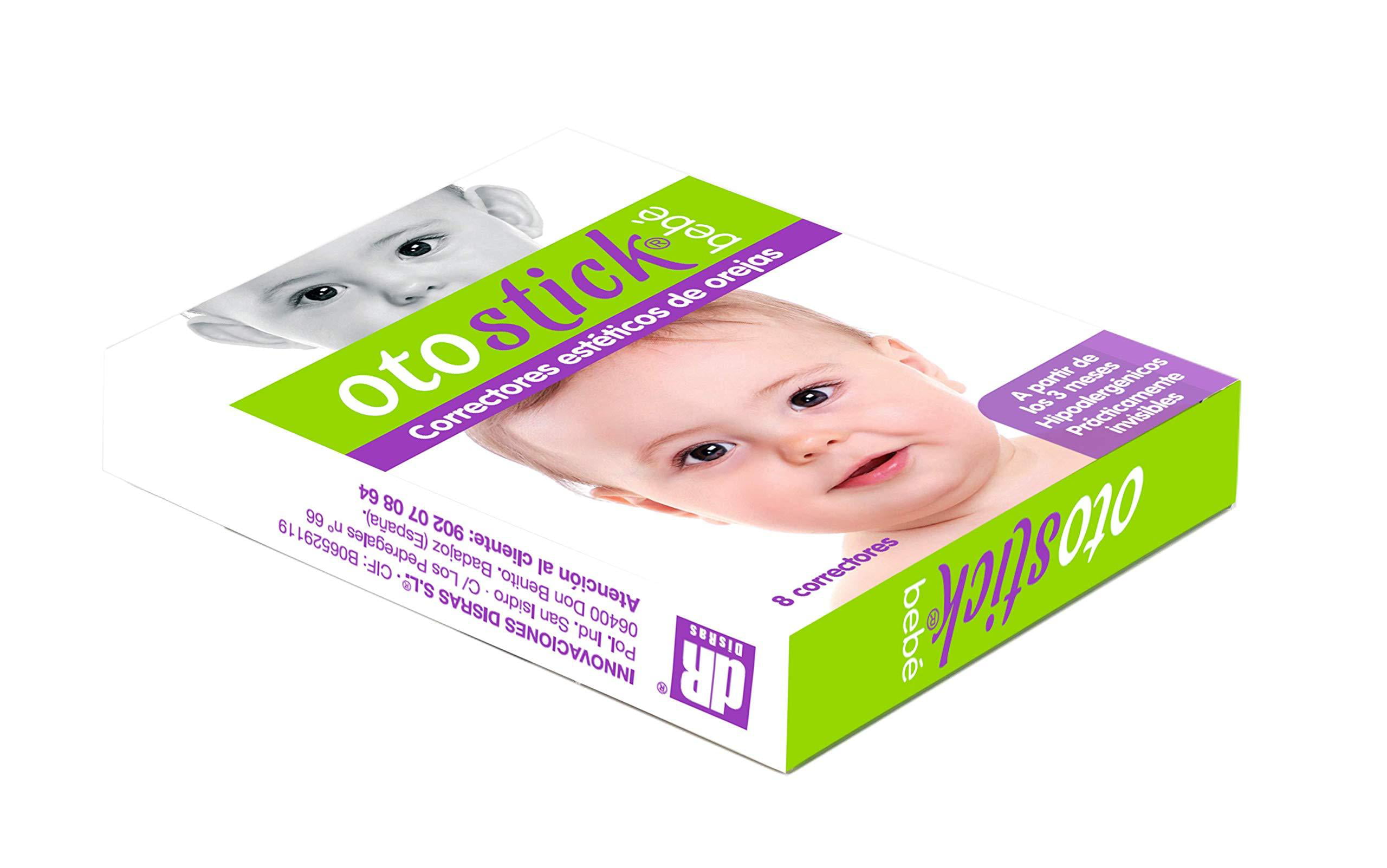 Infant Ear Corrector, Baby Ear Tape with Locator, Ear Aesthetic Corrector,  Ear Stickers for Protruding Ear, Breathable Deformed Ears Corrector