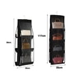 thumbnail image 6 of Bag Storage Bag Double-sided Transparent Visible 6/8 Pockets Great Load Bearing Handbag Purse Organizer Dust-Proof Wardrobe Closet Bag Hanging Holder, 6 of 7
