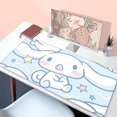 thumbnail image 4 of Alfombrilla de ratón Sanrio Cinnamoroll Kawaii para ordenador portátil, alfombrilla para teclado de gabinete de jugador de Anime, alfombrilla de escritorio de dibujos animados, 4 of 5