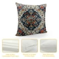 thumbnail image 4 of Nawypu Boho Pillow Covers Blue Orange Pink Throw Pillows Vintage Ethnic Carpet Bohemian Coral Floral Print Decorative PillowCase Farmhouse Cushion Case Decor for Home Sofa Couch Bed, 4 of 5