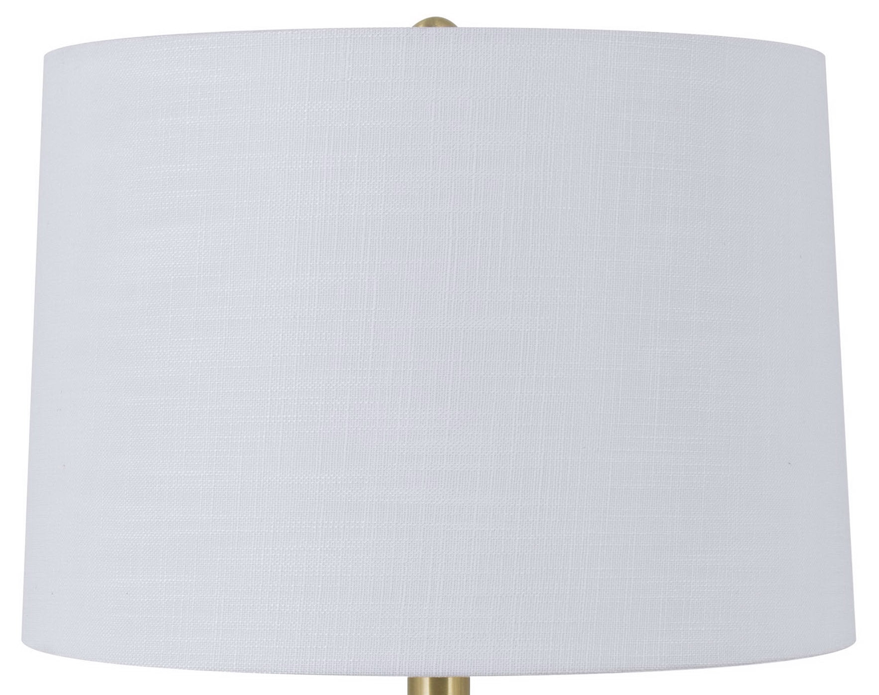 Mainstays 20” inch White Ball Table Lamp with White Shade