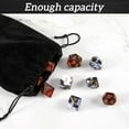 thumbnail image 4 of Ensemble de 22 dés Polyédriques DND avec Sac à Cordon pour Jeu de Table RPG MTG, 4 of 7