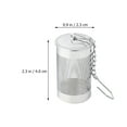 thumbnail image 3 of 2 Pcs 304 Stainless Steel Tea Filter (small Size) 2pcs Kitchen Supplies Strainers Seasoning Leaves Infuser, 3 of 6
