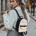 thumbnail image 3 of Eheartsgir Cat Pumpkin Theme Versatile Small Backpack, with Front Pocket Trendy Travel Bag Daypack with Lightweight for Outdoor Shopping, 3 of 8