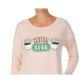 thumbnail image 2 of Friends TV Series Women's Central Perk Lounge Set Long Sleeve Sleep Shirt Pajama Pant 2 Piece Sleep Set, 2 of 7