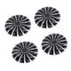 thumbnail image 1 of Capas Cubo Ruedas, 4 Pcs 15 Pulgadas Cubos Protección Completa Reemplazo Cubierta Rueda Para Mayoría Los Autos SUV Camiones, Accesorios Universales Snap On Car, 1 of 7