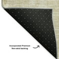 thumbnail image 3 of Addison Rugs Mayfield Washable Traditional Diamond Beige Rectangle Rug, 10' x 14', 3 of 6