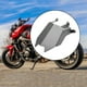 thumbnail image 4 of Guardabarros Trasero para Motocicleta Guardabarros Exteriores Guardabarros de Extensión de Rueda Aletas de material tierra Decoración Guardabarros de Neu Gris Yotijar guardabarros guardabarros, 4 of 6