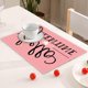 thumbnail image 5 of Manteles individuales para el día de San Valentín, mantel individual de lino estampado, mantel individual aislante para mesa de cocina y hogar., 5 of 5